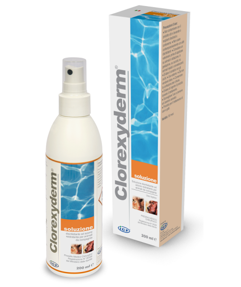 CLOREXYDERM SOL 200ML VET