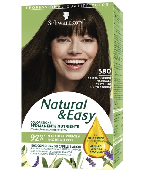 NATURAL & EASY 580 CASTANO SCURO N