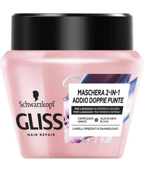 GLISS MASK ADDIO D/PUNTE 300 ML