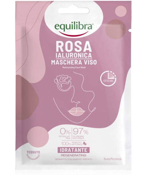 EQUILIBRA ROSA IALURONICA MASK M/D