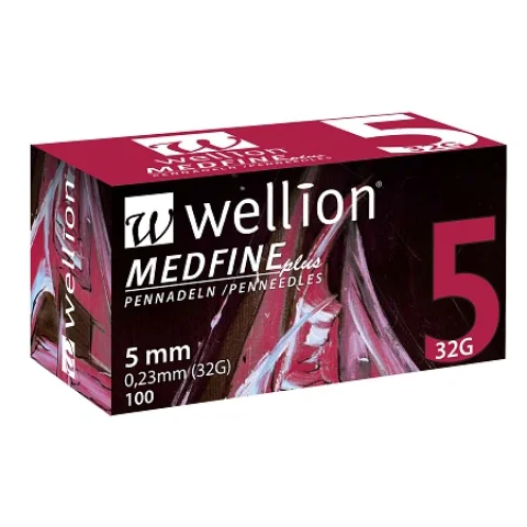 WELLION MEDFINE 5 32G 100pz WELLION MEDFINE 5 32G 100pz