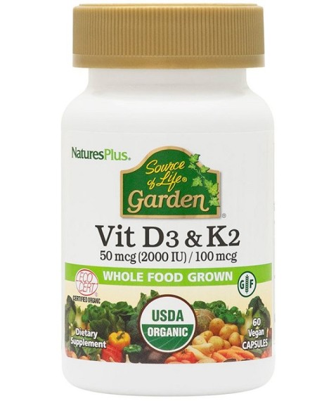 VITAMINA D3&K2 50mcg 60Cps