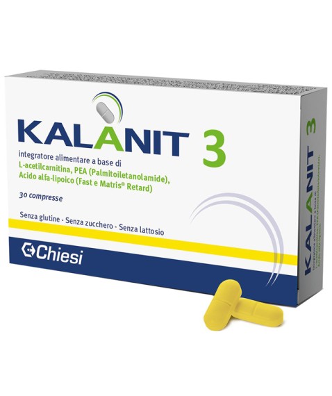 Kalanit*3 30 Compresse 1470 mg - Integratore alimentare per il sistema nervoso
