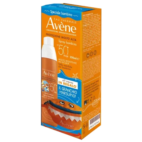 Av&egrave;ne Eau Thermale Solare Kit Spray Bambino SPF50+ 200 ml + Gadget