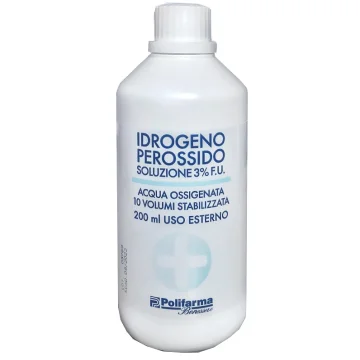 PEROSSIDO IDROGENO 3% 200M POLIF