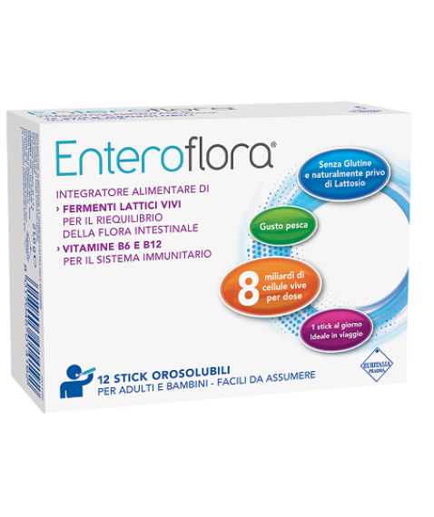 ENTEROFLORA 12STICK OROSOLUB