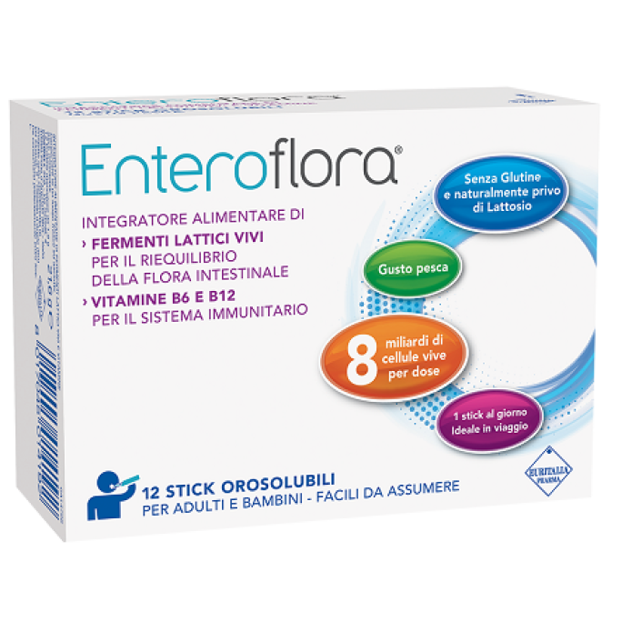 ENTEROFLORA 12STICK OROSOLUB