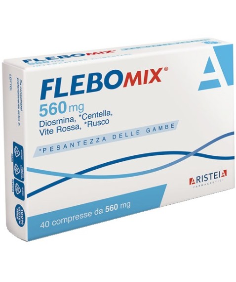 FLEBOMIX 560MG 40CPR