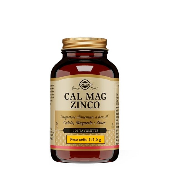 CAL MAG ZINCO 100 Tav.SOLGAR