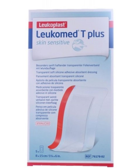 LEUKOMED T*Plus S&S 5Med.8x15