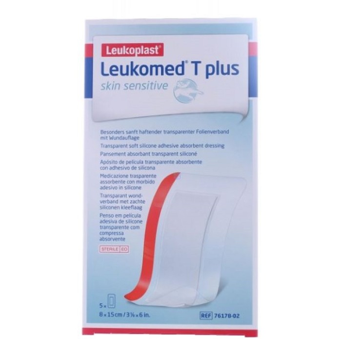 LEUKOMED T*Plus S&S 5Med.8x15