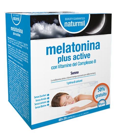 NATURMIL MELATONINA PLUS ACTIV