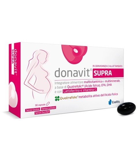 Donavit Supra 30 Capsule - Integratore per gravidanza e allattamento