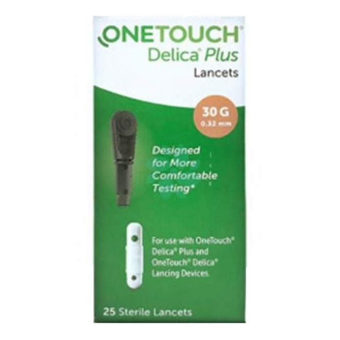 One Touch Delica Plus  25 Lancette Pungidito
