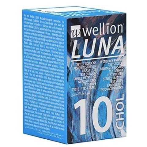 WELLION LUNA Choles 10 Strips
