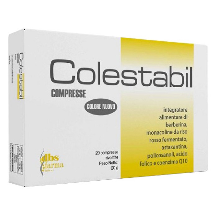 Colestabil 20 Compresse - Integratore alimentare per il colesterolo
