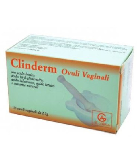 CLINDERM-OVULI VAG 15OV 2,5G