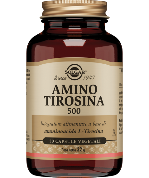 AMINO TIROSINA*500 50CpsSOLGAR