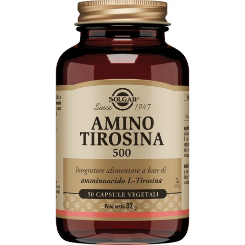 AMINO TIROSINA*500 50CpsSOLGAR