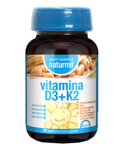 NATURMIL VITAMINA D3+K2 60CPR