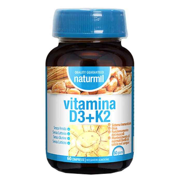 NATURMIL VITAMINA D3+K2 60CPR