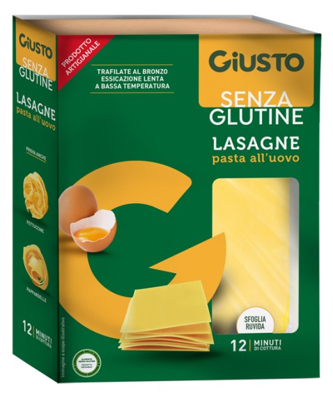 GIUSTO S/G Lasagne 250g