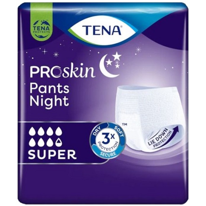 TENA PANTS NIGHT M 10PZ 3572