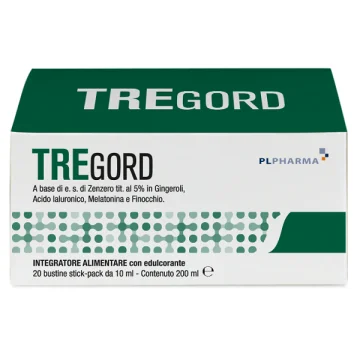 Tregord 20 Stick Pack 10 ML - Integratore Per Il Reflusso Gastroesofageo Ed Il Benessere Gastrointestinale Tregord 20 Stick Pack 10 ML - Integratore Per Il Reflusso Gastroesofageo Ed Il Benessere Gastrointestinale