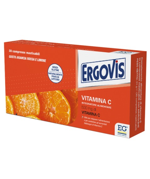 ERGOVIS VIT C 500MG 30CPR MAST