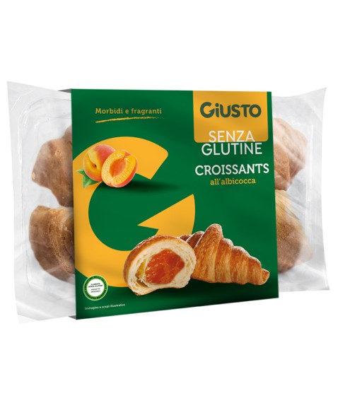 GIUSTO S/G Croissants Alb.320g