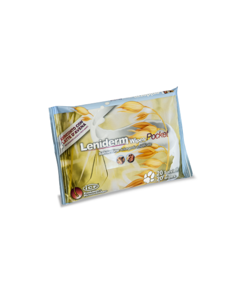 LENIDERM Wipes Pocket 20pz