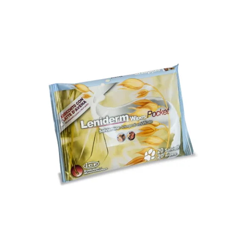 Leniderm Wipes Pocket 20pz