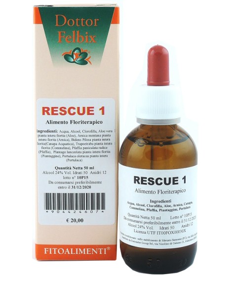 RESCUE 1 GTT 50ML EURONATUR