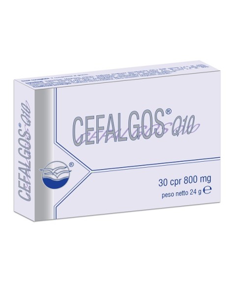 CEFALGOS Q10 30CPR 800MG