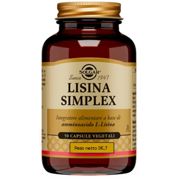 LISINA SIMPLEX 50CPS VEG SOLGAR
