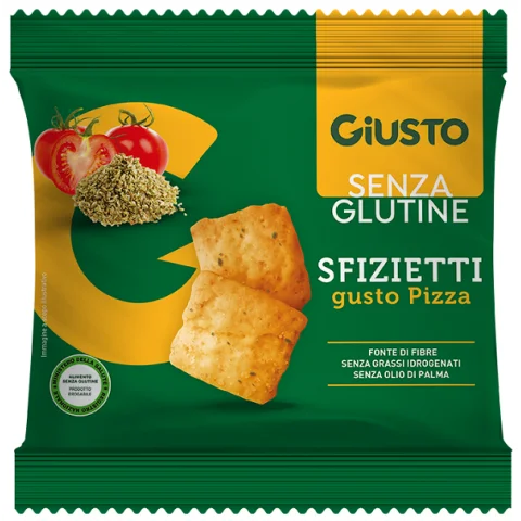 GIUSTO S/G Sfizietti Pizza 40g GIUSTO S/G Sfizietti Pizza 40g