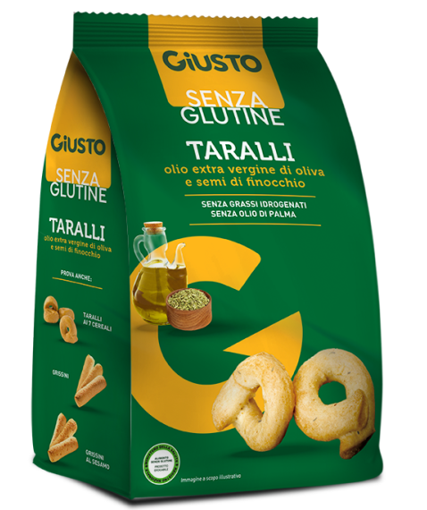 GIUSTO S/G Taralli Finocc.175g