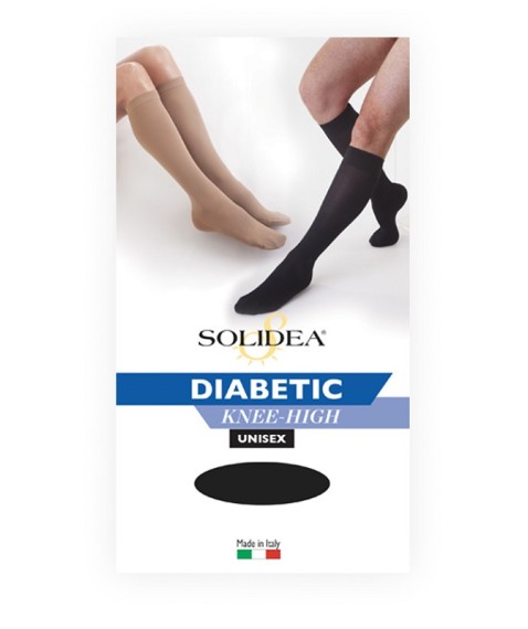 DIABETIC KNEE-HIGH NERO 3-L