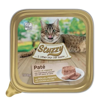 STUZZY GATTO POLLO FEGATO 100GR (vaschetta)
