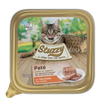 STUZZY GATTO TACCHINO 100GR (vaschetta)