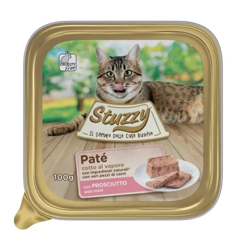 STUZZY GATTO PROSCIUTTO 100GR (vaschetta)
