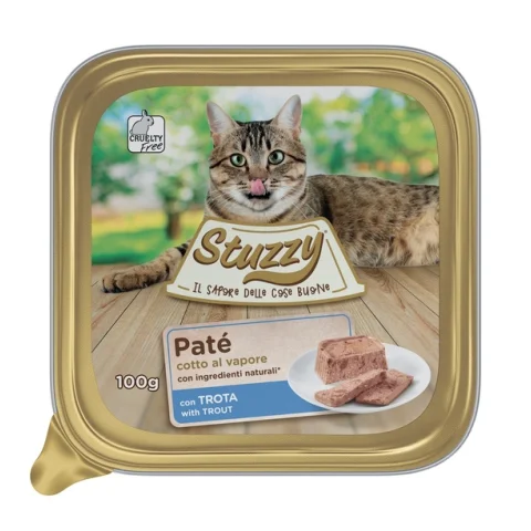 STUZZY GATTO TROTA 100GR (vaschetta)