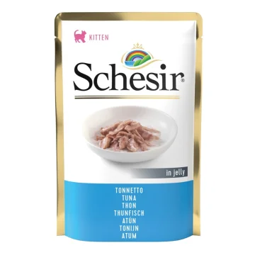 SCHESIR GATTO KITTEN JELLY TONNETTO 85GR (bustina)