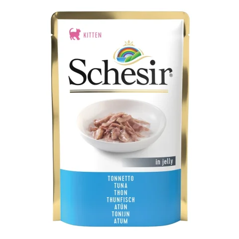SCHESIR GATTO KITTEN JELLY TONNETTO 85GR (bustina)