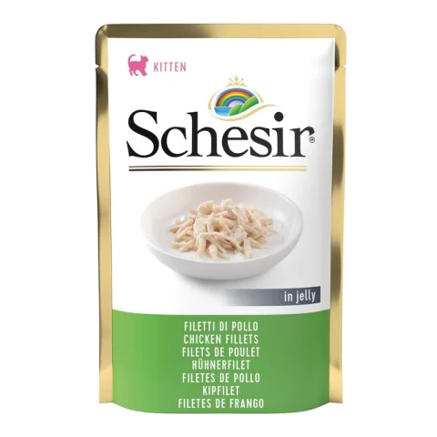 SCHESIR GATTO KITTEN POLLO 85GR (bustina)