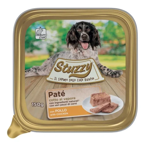 STUZZY CANE PATE'  POLLO 150GR (vaschetta)