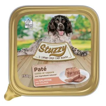 STUZZY CANE PATE' SALMONE 150GR (vaschetta)