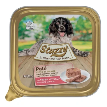 STUZZY CANE PATE' TRIPPA VITELLO 300GR (vaschetta)