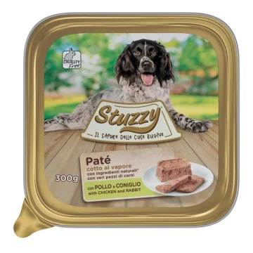 STUZZY CANE PATE' POLLO CONIGLIO 300GR (vaschetta)