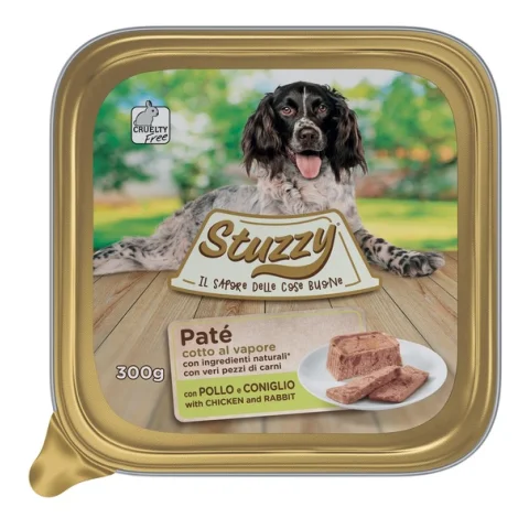 STUZZY CANE PATE' POLLO CONIGLIO 300GR (vaschetta)
